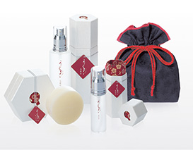 The original Uruoi Plus line of skincare products