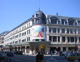 Le Bon Marché in Paris, France